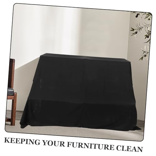 Housse de meuble en tissu noir Ciieeo pour déménagement et protection