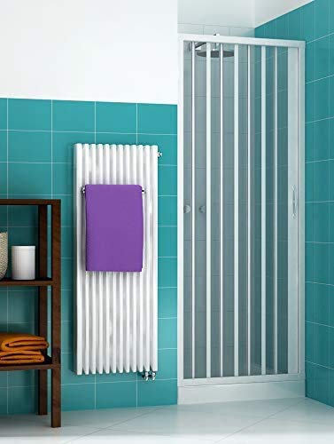 Cabine de douche pliante 120 cm solution problème d'espace petite salle de bain