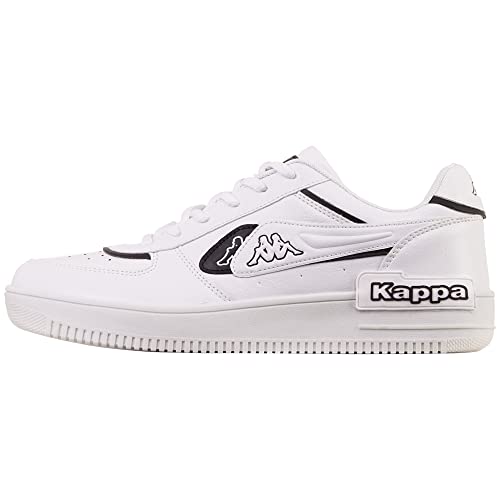 Preisvergleich Produktbild Kappa Unisex STYLECODE: 243137 BASH LR Sneaker, White / Black, 45 EU