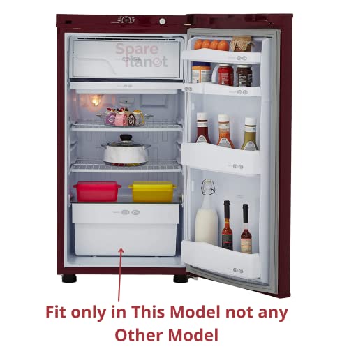 Image of spareplanet Vegetable box /Crisper Compatible with Godrej 180 litre Single door Refrigerator Axis model(Match & Buy)