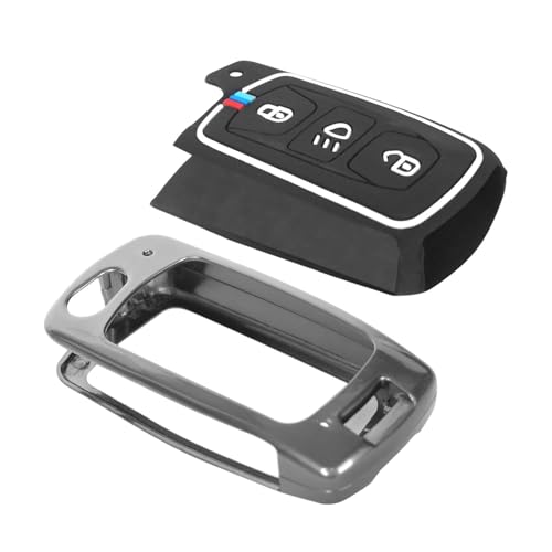 Image of Premium Metal Key Cover Compatible with Tata Tiago | Nexon | Altroz | Safari | Storme | Zest | Bolt | Tigor | Punch | Hexa 3 Button Flip Key