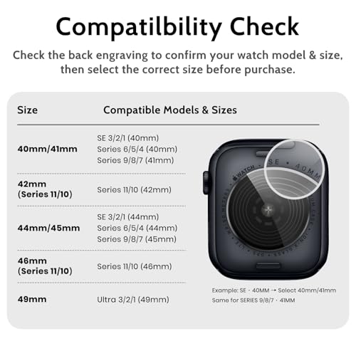 Image of amBand Compatible with Apple Watch Series 9 /8 /7 /6 /5 /4 & SE 3 /2 /1 41mm /40mm Band Case for Men, M1 Sport Rugged Case with Strap Military Protective Cover Bumper for iWatch 41 /40 mm - Orange