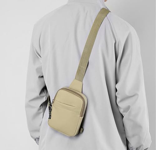 Wander Medium Anti Theft Travel Sling Bag Crossbody Bag, Waterproof Phone Chest Left or Right Shoulder Bag for Hiking3