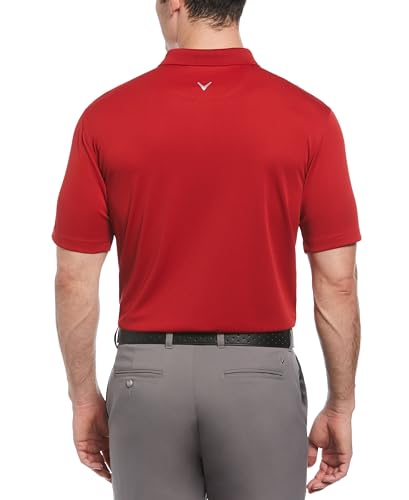 Callaway Men's Short Sleeve Core Performance Golf Polo Shirt with Sun Protection (Size Small-4X, Chili Pepper, 4X-Large Big Tall - image 2