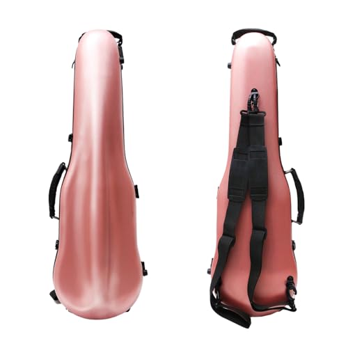 Vetimobato Dazzling Hard Shell Violin Case 4/4 Full Size Strong Light Flight Carbon Fiber Violin Box...