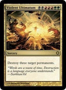 Magic The Gathering - Violent Ultimatum - Shards of Alara