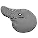 SmithBuilt English Saddle Cover, Gray - Breathable, Waterproof Fleece-Lined Fitted Protector
