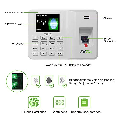 Vitamínicos, Drugstore biometrix contenido Marca ZKTeco (3)