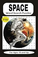 Space: Fun Word Search Puzzles about the Universe with Easy to Read Print B0F5QGRDTY Book Cover