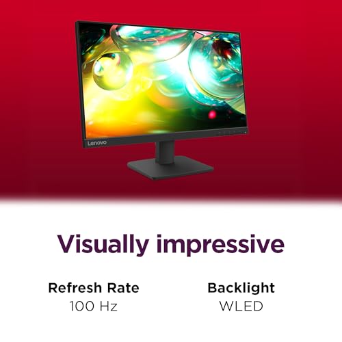 Lenovo L22-4e - Office Monitor - 21.5" FHD IPS Display - 100Hz Refresh Rate - 4 ms MPRT - 99% sRGB - Raven Black - Tilt Stand - image 8
