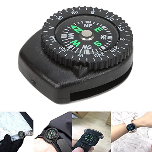 Brújula de muñeca portátil para camping y buceo miniatura 5