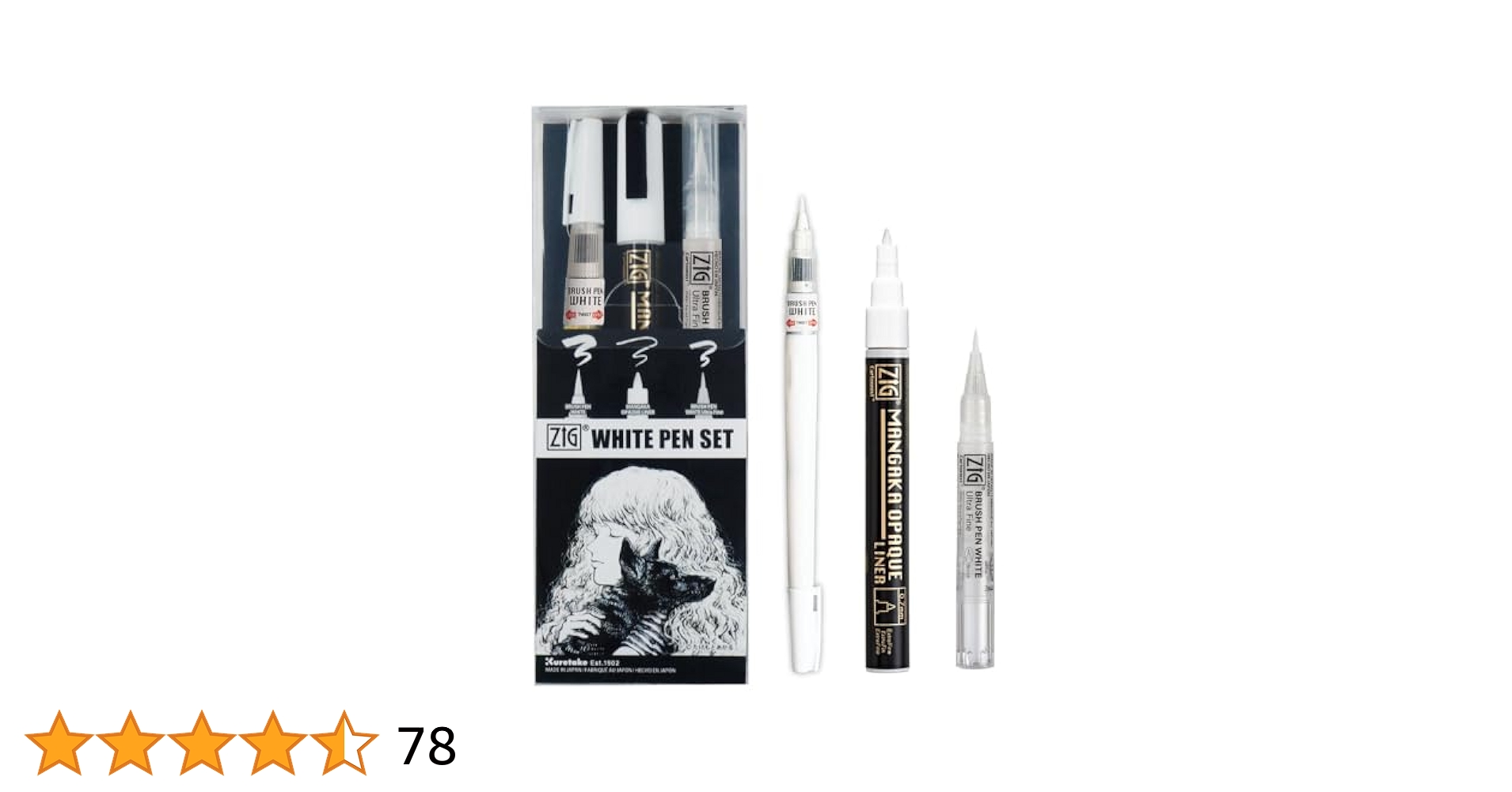 Amazon.com: Kuretake Zig INKTOBER Special 3 variety set