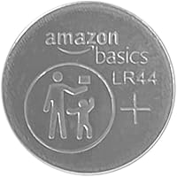 Vista 2 de Yaxa Basics Paquete de 12 pilas de botón alcalinas LR44, 1.5 voltios, potencia de larga duración, sin mercurio
