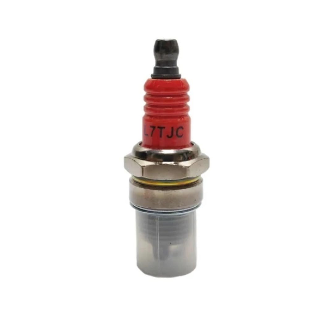 Bujias para Motosierra, generador de Dos Tiempos, Motor, maquinaria de jardinería, cortacésped, Accesorios para bujías, 6 Piezas L7TJC