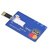 Card U Disk, Simple Unique USB Flash Drive 32GB Computer External Student Office Creative Portable Storage Card Shape U Disc,for Computer Laptop Desktop