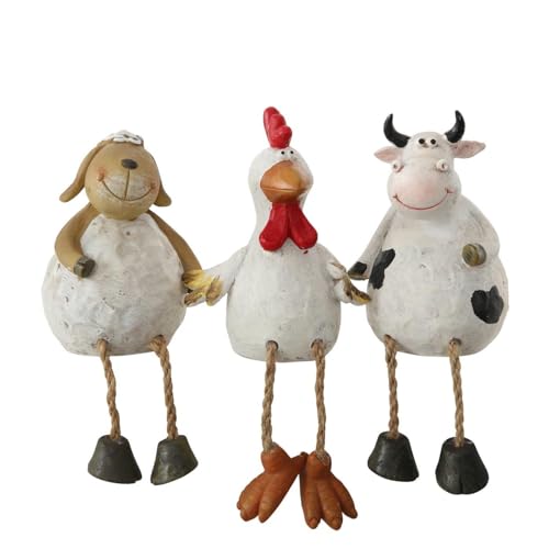 Kantenhocker Farmtiere fürs Bücherregal