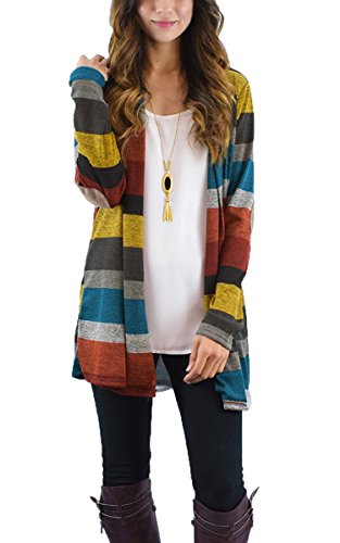 Ecowish - Cardigan - Giacca trapuntata - Maniche