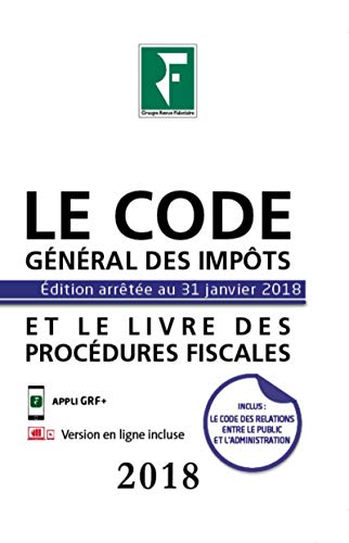 Télécharger Le code général des impôts et le livre des procédures fiscales 2018 PDF