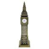 Alipis Estatua De Big Ben Vintage London Londres Souvenir Metal Modelo Modelo De Mesa Decoración para Decoración del Hogar