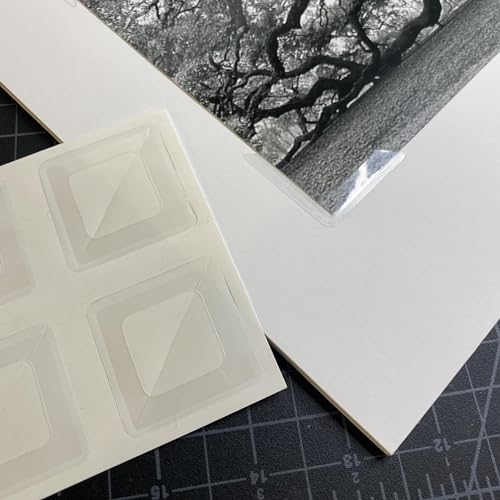 Lineco, Self-Adhesive Polypropylene Mounting Photo Corners, 1.25" Full View, Pressure Sensitive, Non-Yellowing Acrylic Adhesive (Pack of 48) 2 Packs by Lineco - Image 3