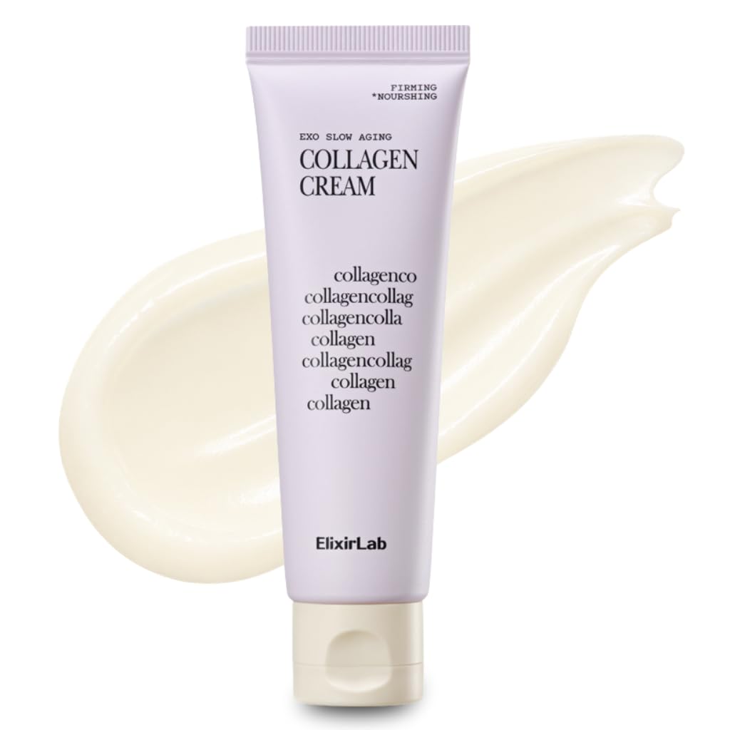 Collagen Cream 773,000ppm | 1.76 oz Korean Firming Moisturizer with Niacinamide, Peptides & Adenosine | Anti-Aging Elasticity & Wrinkle Care for Dry Mature Skin