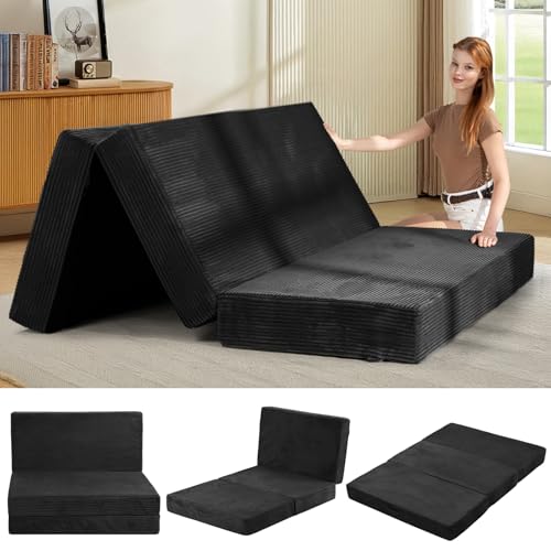 Feliz Home 6-Inch Queen Tri-Fold Memory Foam Mattress