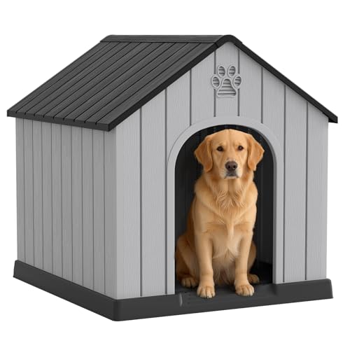 Fancyango Large Dog House in Black