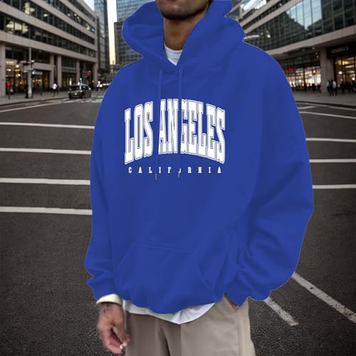 Letter Cute Hoodies Aesthetic for Men Fashion Graphic Hooded with Hood Sweaters Loose Fit Lightweight Tops Backwoods4