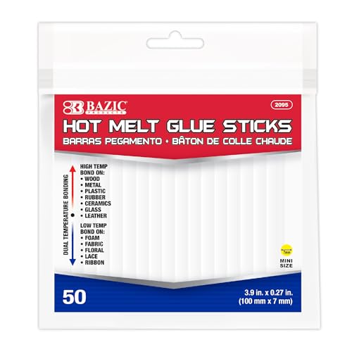 Colle chaude pour mini pistolet 9,9 cm transparente pour fixer et réparer sans trace
