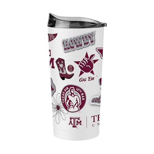Image of Logo Brands NCAA Native Icons 20 oz Stainless Steel Tumbler - Double Wall Vacuum Insulated