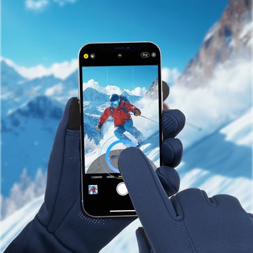 Image of FanVince Winter Gloves Touch Screen Water Resistant Windproof Thermal for Running Cycling Driving Hiking for Men Women