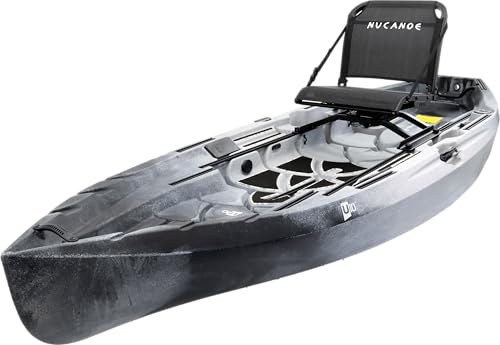 NuCanoe U10 Sit-on-Top Fishing Kayak with Pivot Pedal Drive