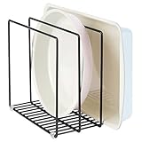 RÁPIDAMENTE A MANO: En los 3 anchos compartimentos de este organizador de utensilios de cocina se pueden guardar diversos accesorios para cocinar u hornear a fin de que estén siempre a mano.