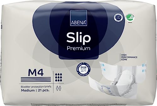 Pañales Adulto Abena Slip Premium M4 talla M (Pack 4 x 21UN)
