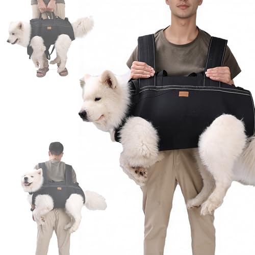 Terapaton Dog Lift Harness Backpack Carrier for Large...