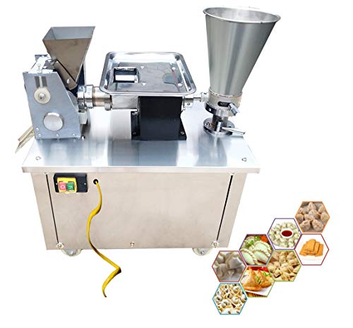 txmachine® Dumpling machine automatic samosa machine Commercial Spring roll machine 4800pcs/h Empanada Gyoza Potsticker Perogi Maker machine (220V/50HZ, dumpling mold)