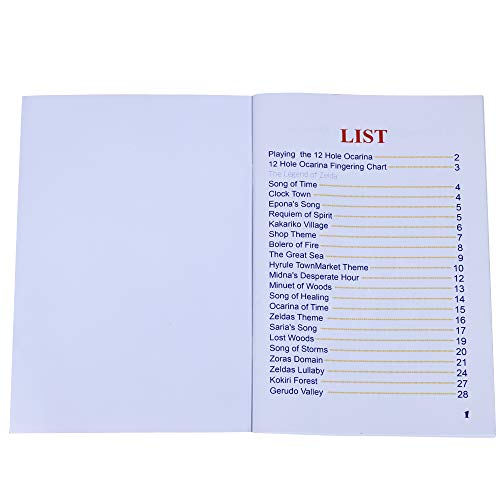 Deekec Songs From The Legend Of Zelda For 12 Hole Ocarina  thumb #1