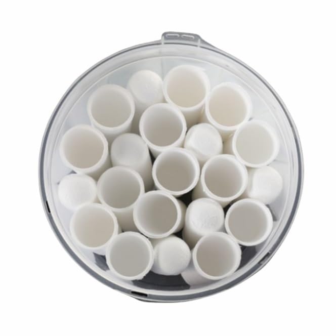 Extraktionshülse aus Fiberglas, klebstofffreie Filterpatrone zur Staub- und Rauchprobenentnahme in der Umgebungsluft 1# 2# 3# Paket 25/Pk(OD32mm H120mm)