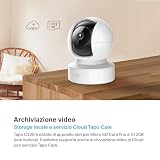 Tapo 2K Camera Interieur WiFi 360° Connectée avec Port RJ45,C212 - 7