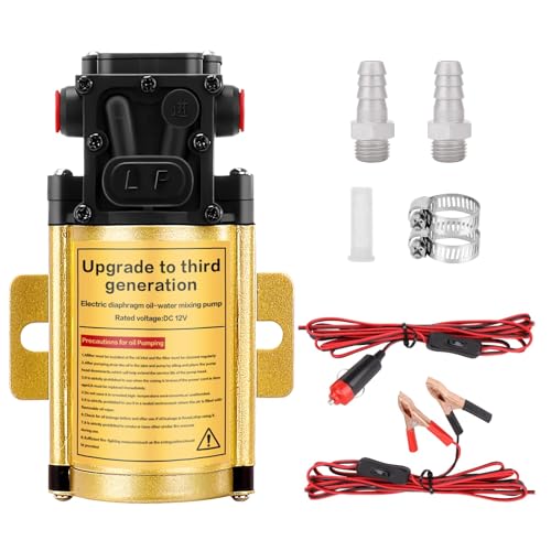 12V Gas Transfer Pump Electric Fuel Gasoline Transfer Pump