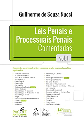 Leis Penais e Processuais Penais Comentadas – Vol. 1