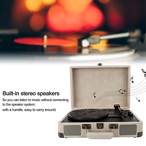 TAISK Tourne-Disque Vinyle Bluetooth, Prend en Charge la Sortie Ligne RCA, Bluetooth 4.2, Tourne-Disque phonographe… - Les Beatles, Paul McCartney, John Lennon, RIngo Starr, George Harrison TAISK Tourne-Disque Vinyle Bluetooth, Prend en Charge la Sortie Ligne RCA, Bluetooth 4.2, Tourne-Disque phonographe… – Image 8