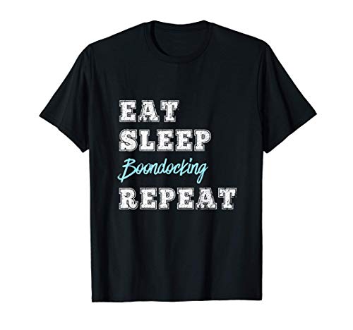 Boondocking Boondocker Camp Outdoors RV Trailer Gift T-Shirt