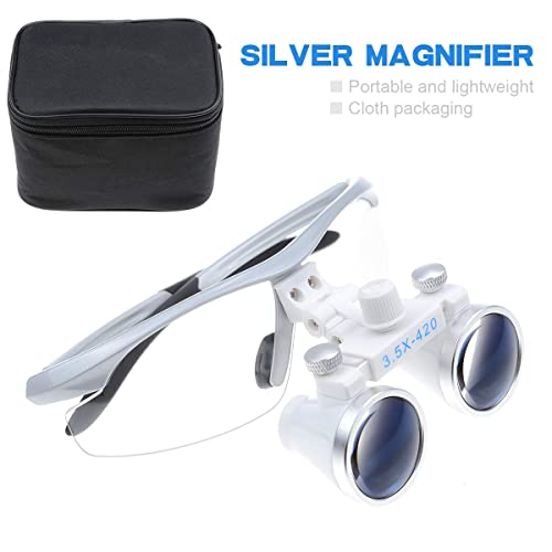 Dental Power NO MODEL 3.5X Binocular Loupes 420Mm Working Distance Glasses thumb #1
