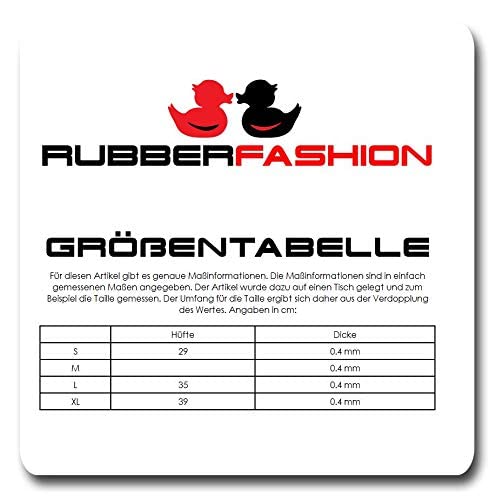 Rubberfashion Sexy latex slip open kruis - rubberen broek latex slip met gat - latex lingerie broek voor dames en heren - Image 8