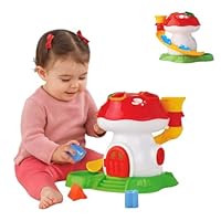 Brinquedos Educativos 1 Ano bebe Com Encaixes Formas Casinha Cores Didaticas Infantil Brinquedo Criança Interativo