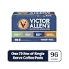 Victor Allen's Coffee Variety Pack (Hawaiian Blend, Italian Roast, Seattle Dark, Caramel Macchiato), 96 Count, Single Serve Coffee Pods for Keurig K-Cup Brewers