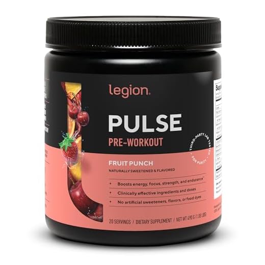 LEGION Pulse Pre Workout Supplement