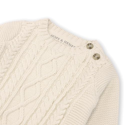 Hope & Henry Layette Long Sleeve Cardigan Sweater and Legging 2-Piece Set2