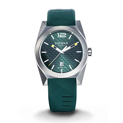 Preisvergleich Produktbild Armbanduhr Locman Nuovo Stealth 0810A03S-00GRWHSG